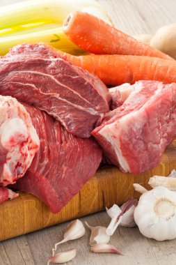 Karışık ham domuz