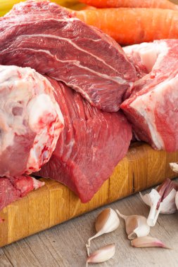 Karışık ham domuz