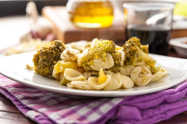 Orecchiette, pasta — Stockfoto