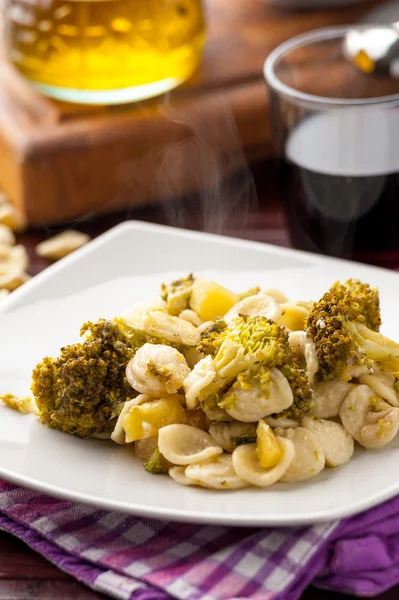 Orecchiette, pasta — Stockfoto