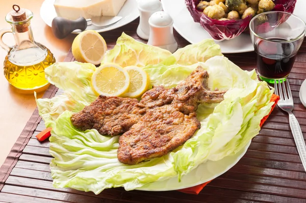 Wiener Schnitzel — Stock Photo, Image