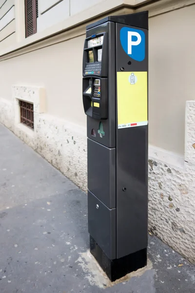 Parkeren pay station — Stockfoto