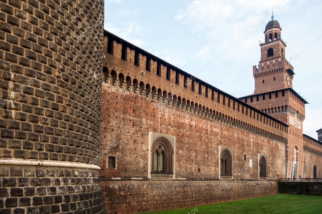 Castle Sforzesco in Milan
