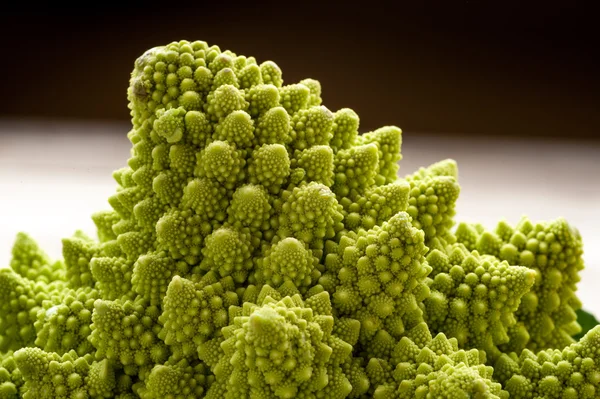 Green cauliflower on a table — Stock Photo, Image