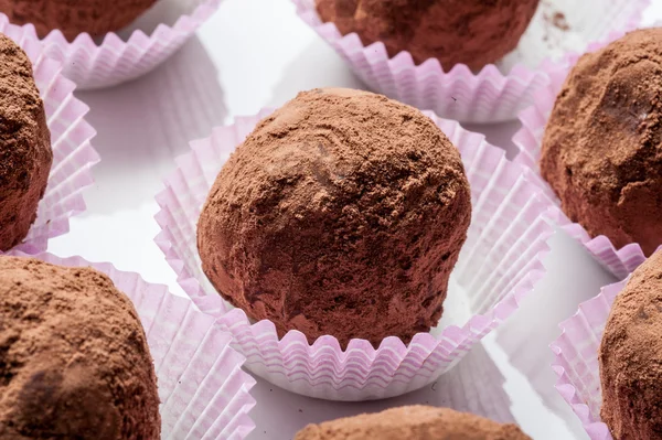 Pralines au chocolat sucré — Photo