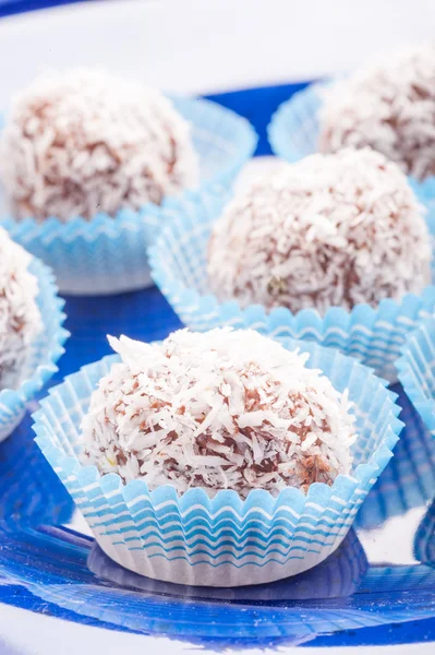 Pralinés de chocolate dulce — Foto de Stock