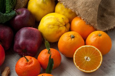 Sebze ve meyve arka planı