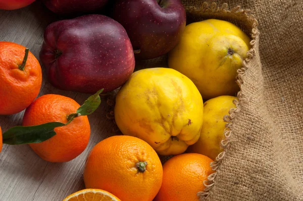 Vegetables and Fruits background — Stock Photo, Image