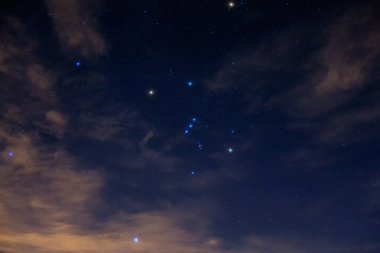 Orion constellation clipart