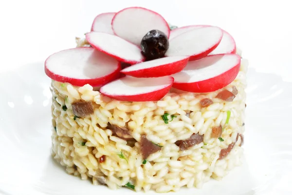 Rijst-risotto met groenten — Stockfoto