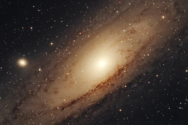 Andromeda Galaxie Hintergrund — Stockfoto