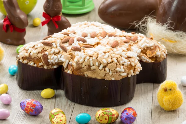Húsvéti galamb torta — Stock Fotó