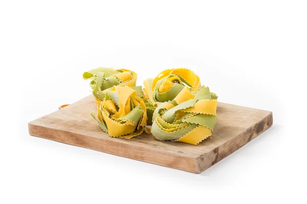 Italiensk färgad pasta — Stockfoto