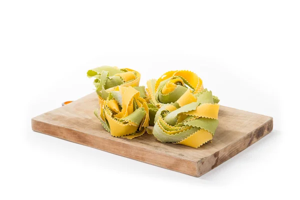 Italiensk färgad pasta — Stockfoto