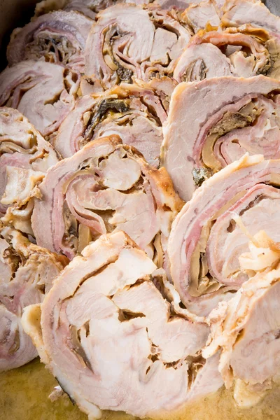 Cut pieces of pork — Stock Photo, Image