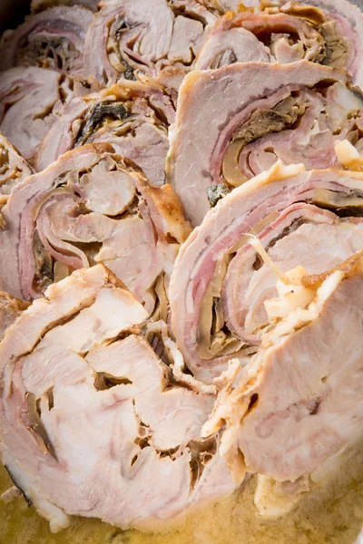 Cut pieces of pork — Stock Photo, Image