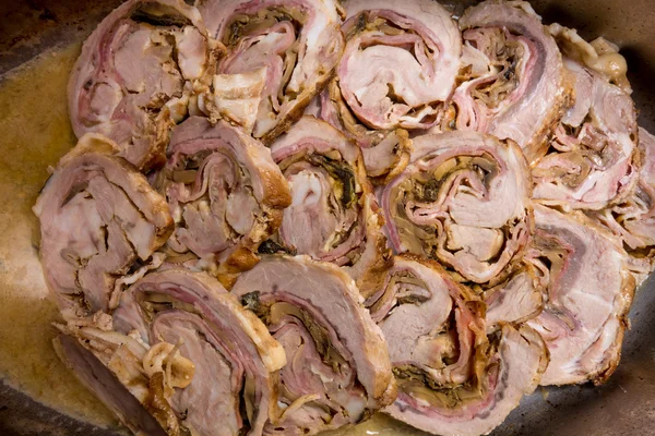 Cut pieces of pork — Stock Photo, Image