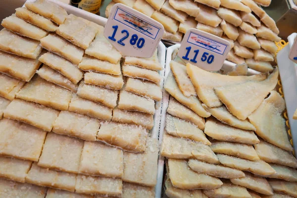 Filé de mercado de peixes — Fotografia de Stock