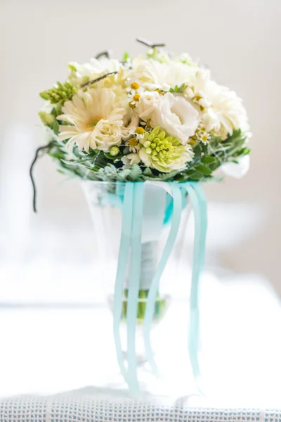 Bouquet de mariage blanc — Photo