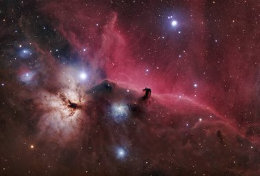 Orion Takımyıldızında At Başı Bulutsusu veya IC434