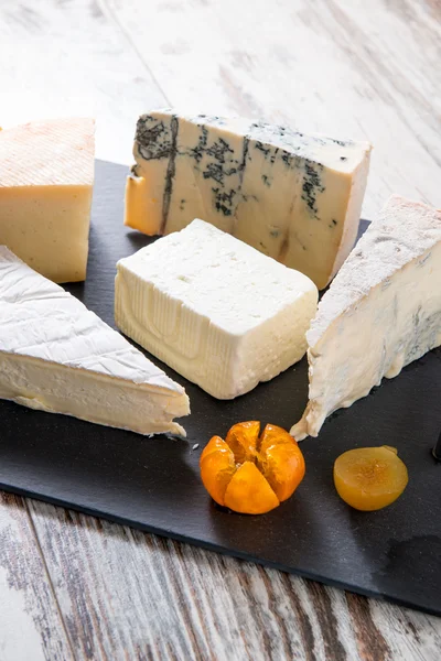 Various types of cheese — Stock Photo, Image