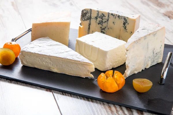 Various types of cheese — Stock Photo, Image