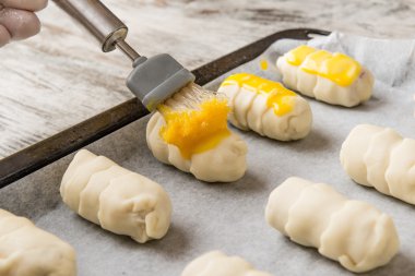 Mezeler taze makarna ile