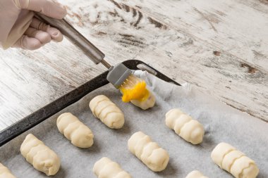 Mezeler taze makarna ile