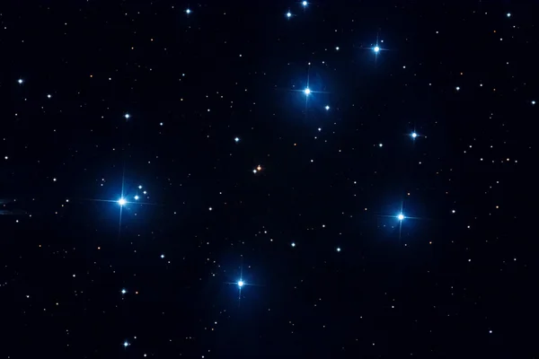 Sky with stars and nebula — Stock Photo, Image