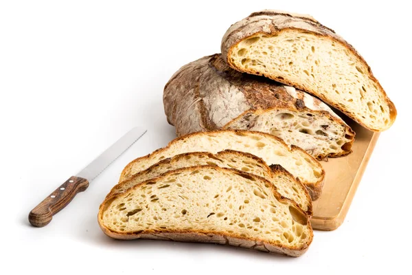 Loaf of rustic bread — Stock Photo, Image