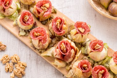 Salam İncir ile meze