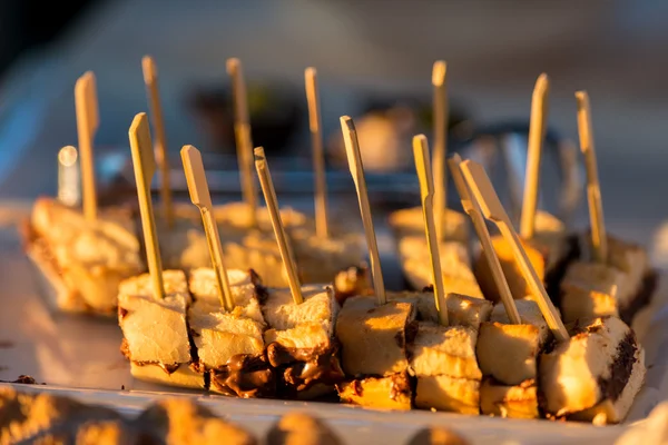 Doces de comida de dedo — Fotografia de Stock