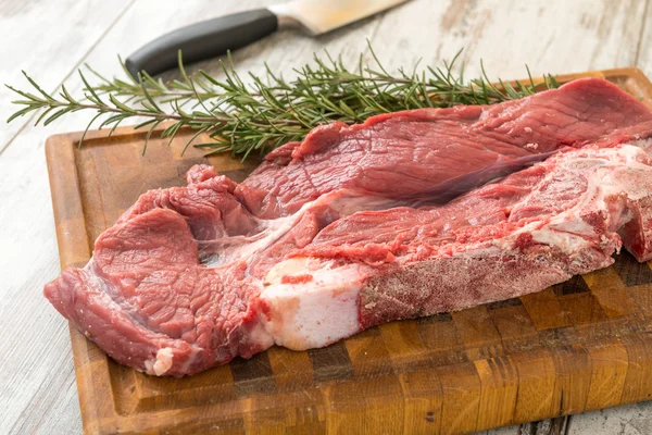 Organic pork chops — Stock Photo, Image