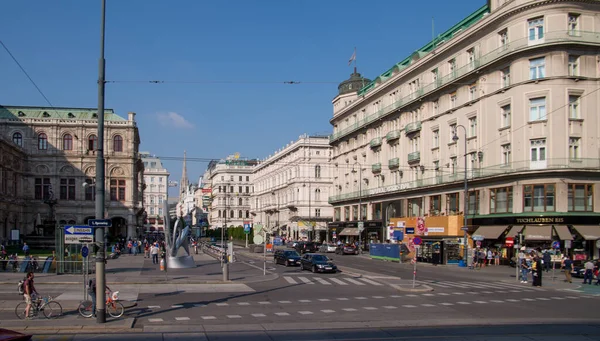Blick Auf Die Stadt Wien Österreich — Stockfoto
