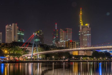 Frankfurt manzaralı ana, Almanya