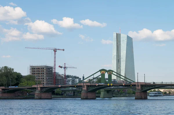 View Frankfurt Main Germany — Stock Photo, Image