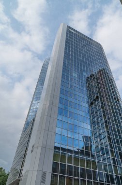 Frankfurt manzaralı ana, Almanya