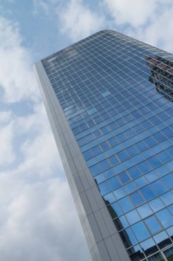 Frankfurt manzaralı ana, Almanya