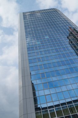 Frankfurt manzaralı ana, Almanya