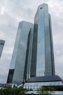 Frankfurt manzaralı ana, Almanya