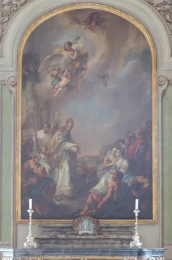 Almanya 'nın Dresden şehrinin manzarası