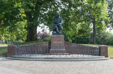 Almanya 'nın Dresden şehrinin manzarası