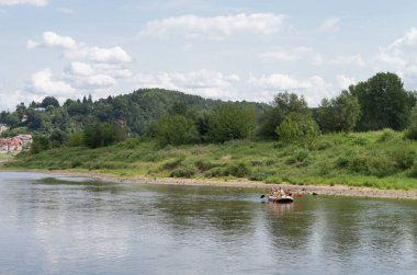 Elbe Nehri manzarası, Almanya