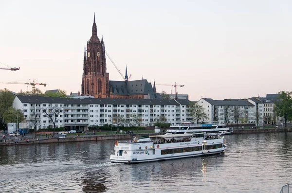 Vista Fráncfort Del Meno Alemania — Foto de Stock