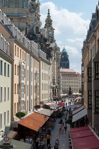 Vue Sur Ville Dresde Allemagne — Photo