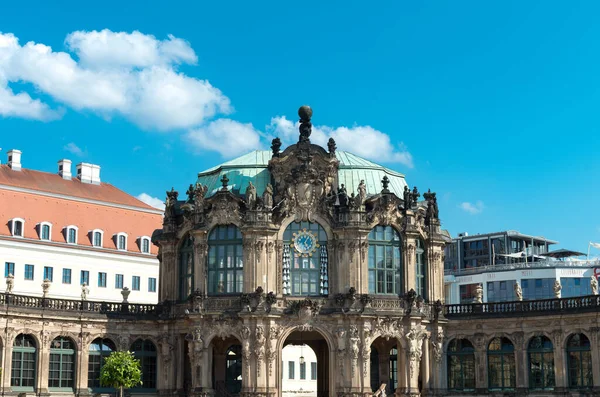 Vista Sulla Città Dresda Germania — Foto Stock