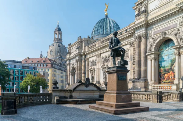 Vista Para Cidade Dresden Alemanha — Fotografia de Stock