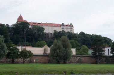 Elbe Nehri manzarası, Almanya
