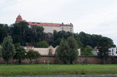 Elbe Nehri manzarası, Almanya