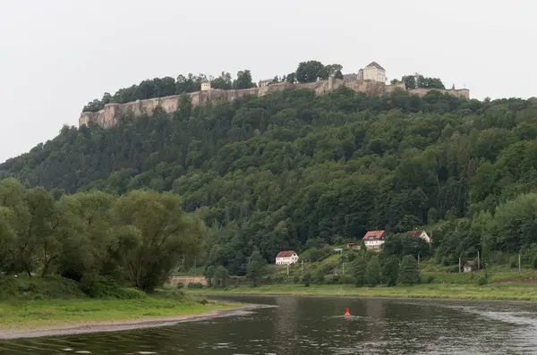 Vue Sur Elbe Allemagne — Photo